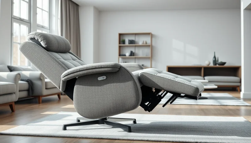 Elektrické polohovací relaxační křeslo